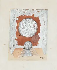 'Little Theatre no.26' by Mark Tobey, 1958, sold Mar 2010