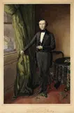Frederick Piercy, Portrait of Jacob Gates, 1852, watercolor and gouache on paper