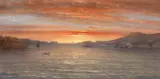 Norton Bush, Sunset on San Francisco Bay