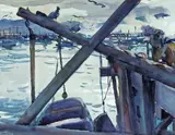 Armin Carl Hansen, Monterey waterfront