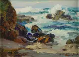 Albert DeRome, Pacific Grove, Mt. Torro, December 23, 1944; Duttons Point, Carmel, March 1939 (2)