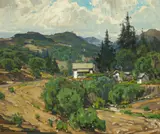 William Wendt, Houses in the mountains (resort)