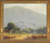 Sam Hyde Harris, Silver mist (Monrovia Peak from Santa Anita Avenue in Arcadia)