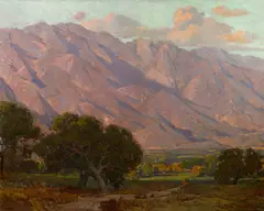 Edgar Alwin Payne, Hills at Altadena, oil on canvas