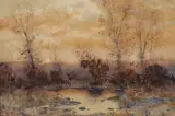 Charles Partridge Adams, Sunset on the marsh