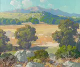 Hubbard's grove by Maurice Braun, oil on canvas, sold Apr 2010