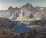 Paul Lauritz, High Sierra lake scene