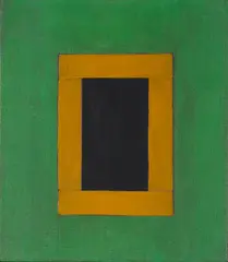 Harold Joe Waldrum, Rectangles, 1979, oil on canvas