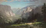 Hiram Reynolds Bloomer, Yosemite Valley, 1877, oil on canvas