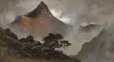 Jules Tavernier, Mountain landscape