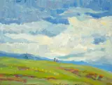 Selden Connor Gile, Green hills and blue sky