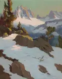 Elmer Wachtel, Sierras in winter
