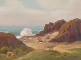 Dana Bartlett, 'Rocks and Sea, Laguna Beach'