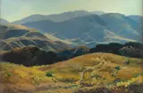 I Filled my Heart with a Song by Emil Kosa Jr., oil on canvas, sold Nov 2009