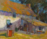 George Demont Otis, 'Old adobe'