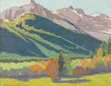 Elsie Palmer Payne, French Alps