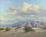 Desert Symphony by Paul Grimm, oil on board, sold Nov 2009