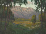 William Dorsey, Wildflowers, oil on canvas