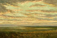 Arthur Hoeber, Cape Cod, oil on canvas
