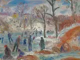 William James Glackens, Skating Pond
