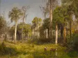 Hermann Herzog, Florida Landscape