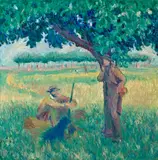 Theodore Earl Butler, The Hunter's Rest, Giverny, oil on canvas