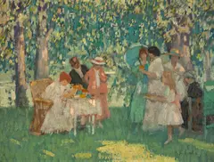 Rae Sloan Bredin, In July, oil on canvas