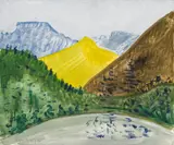 Milton Avery, Mountain landscape