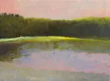 Wolf Kahn, Dawn at South Pond, No. 107