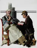 Norman Rockwell, 'The crossword puzzle'
