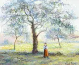Hughes Claude Pissarro, Le grand poirer du Mesnil