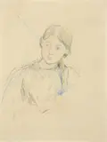 Berthe Morisot, Tête de jeune fille