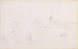 Pierre Bonnard, La famille Terrasse autour de la table, c. 1915, pencil on paper