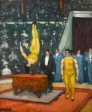 Jean-Laurent Buffet-Challié, L'équilibriste du Cirque Medrano, 1906, oil on canvas