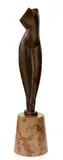 Alexander Archipenko, Flat Torso, 1914 / lifetime cast