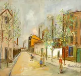 Maurice Utrillo, Bourg-la-Reine