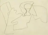 Arshile Gorky, Untitled, 1935 - 1936, pencil on paper
