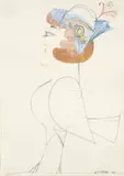 Saul Steinberg, Untitled (Lady Bird)