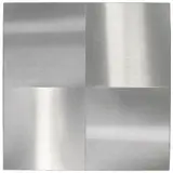 Getulio Alviani, 4 quadrati 14x14 alternati orizzontali e verticali