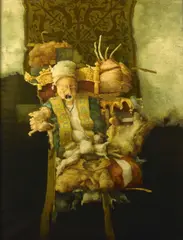 Jose Hernandez, Reliquia, 1970, oil on canvas