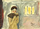 Bui Xuan Phai, Du Cheo, 1966, oil on paper board