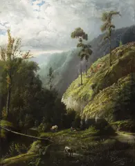 František Ludvík Duchoslav, Šárecké Údolí, 1878, Oil on canvas