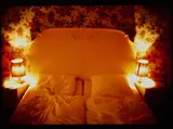 Honeymoon suite, Nuremberger Eck, Berlin, 1994 by Nan Goldin, 1994/95, Cibachrome, sold Dec 2024