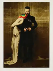 Hector de Gregorio, Othon, 2010, Giclée-Print und Firnis auf leichtem Karton