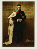 Hector de Gregorio, Othon, 2010, Giclée-Print und Firnis auf leichtem Karton