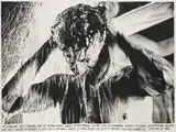 Rinus Van de Velde, The Disortion, 2014, Kohle auf Leinwand