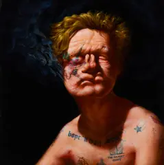 Christan Rex van Minnen, Hope n' Wait, 2013, Öl auf Holz