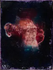 Thibault Bourgoing, "Enos", 2011, Mischtechnik auf Leinwand