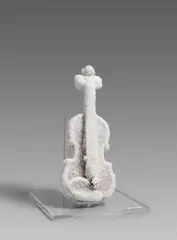 Violin by Sigalit Landau, 2016, Violine und Salzkristalle, sold Nov 2024