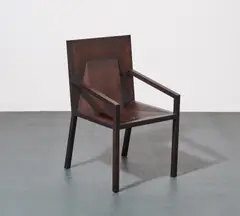 Tino Seubert, "Nobel Peace Prize Chair Black", 2011, Stuhl aus Walnussholz